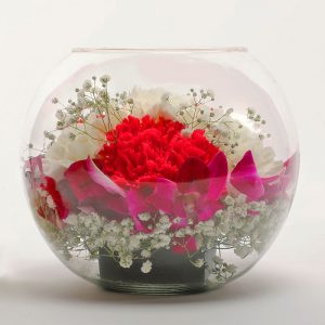 Carnation Flower Bowl